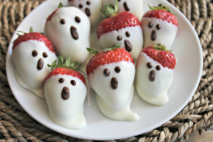 strawberry ghosts